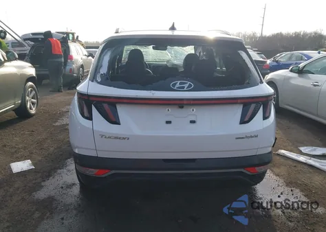 2023 Hyundai Tucson Hybrid Sel Convenience from USA, damaged, VIN KM8JFCA18PU128478